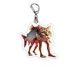 Tung Tung Tung Sahur 5Cm Acrylic Keychain Accessories – Whimsical Abstract Mirage Creature Designs Bag Charm