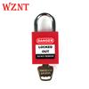 NT-25S 25mm Master Key Padlock Safety Locks Durable Reinforced Nylon Triple-Coated Steel CE/ISO Certified for Industrial Lockout