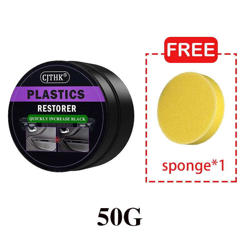 Car Plastic Restorer Coating Agent Back To Black Gloss Auto Plastic Rubber Leather Restore Auto Polish Repair Coating Renovator