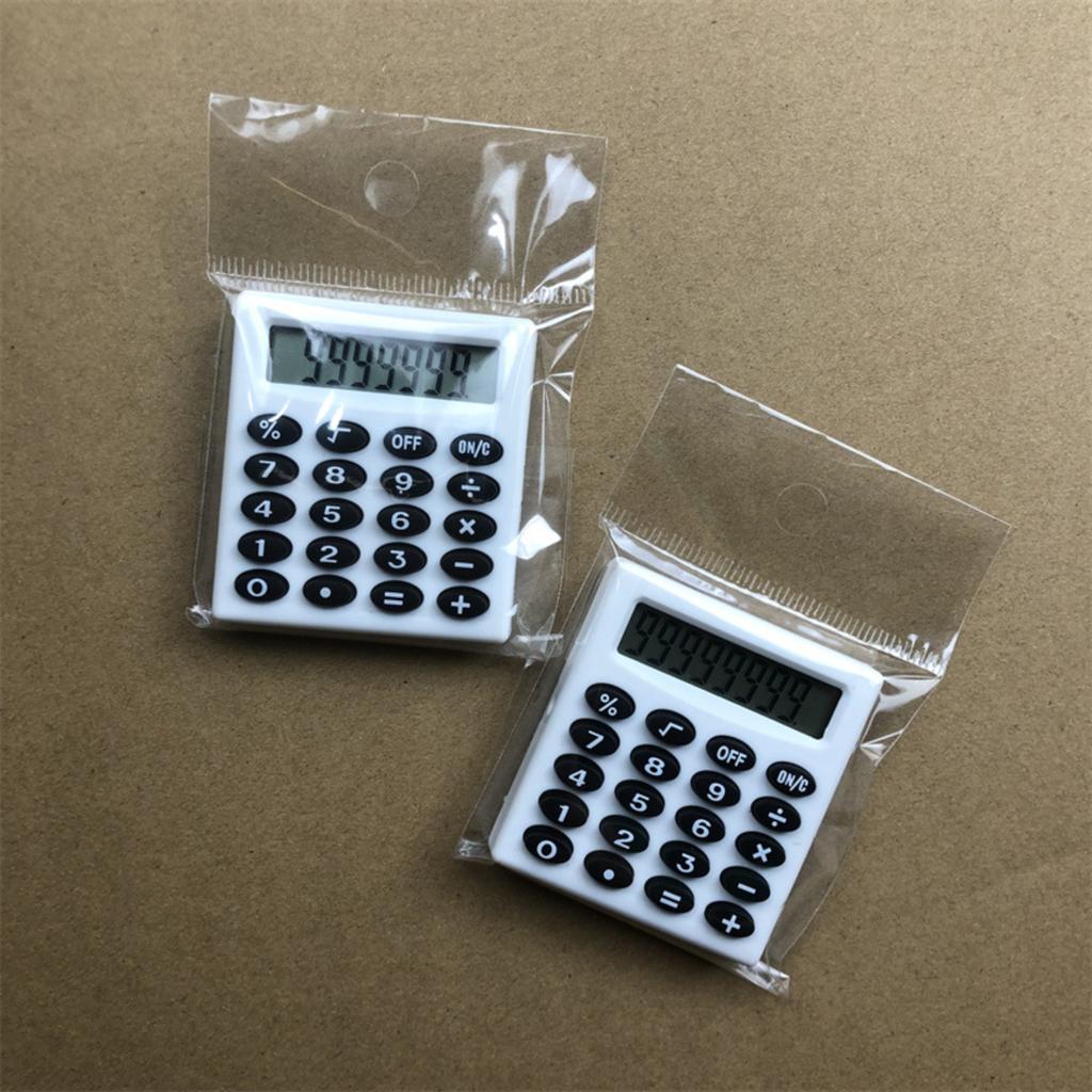 Calculator — Small, Portable, Handheld 8-Digit Pocket Calculator (Student Stationery)
