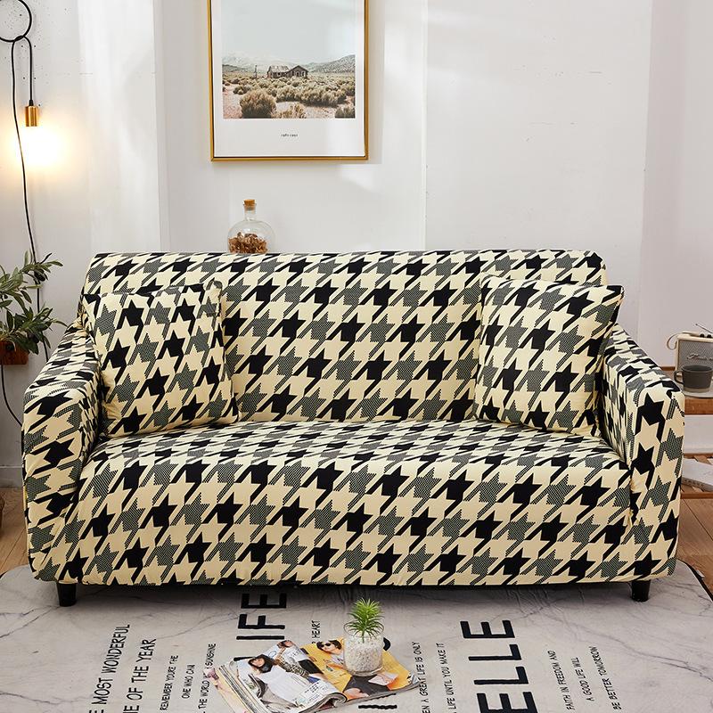 Universal All-Inclusive Stretch Sofa Cover Combination Dustproof Single Double Three Non-Slip Sofa Cover
