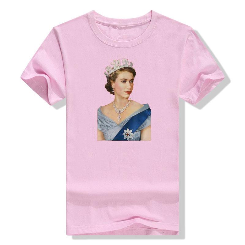 Queen-Elizabeth's II British Crown Majesty Queen Elizabeth's Remember T-Shirt The-Queen of England Her Royal Highness Apparel