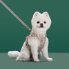 Reflective Plaid Pet Harness and Leash Set - Anti-Pulling and Breathable for Cats and Dogs