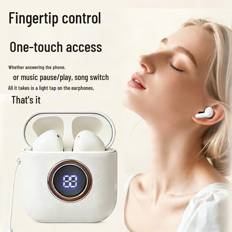 Cross-Border Bluetooth Earphones: Semi-In-Ear Sports Design, Compatible with Apple & Android, Ultra-Long Standby