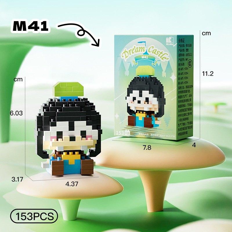 Assembly Model Building Blocks, Doll Toys Are Suitable Educational Diy Games, Cartoon Anime Games, Back-To-School Learning