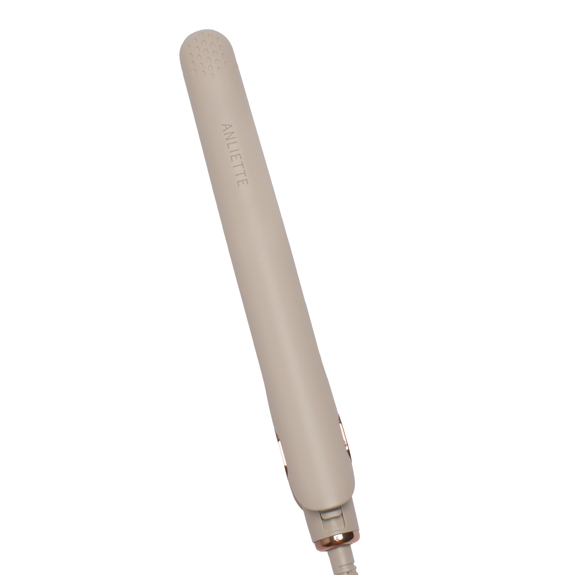 

ANLIETTE Hair Iron Straight 23mm Compatible with overseas countries Starts up in about 15 seconds Ultra lightweight Latte 150℃~230℃ AN-002