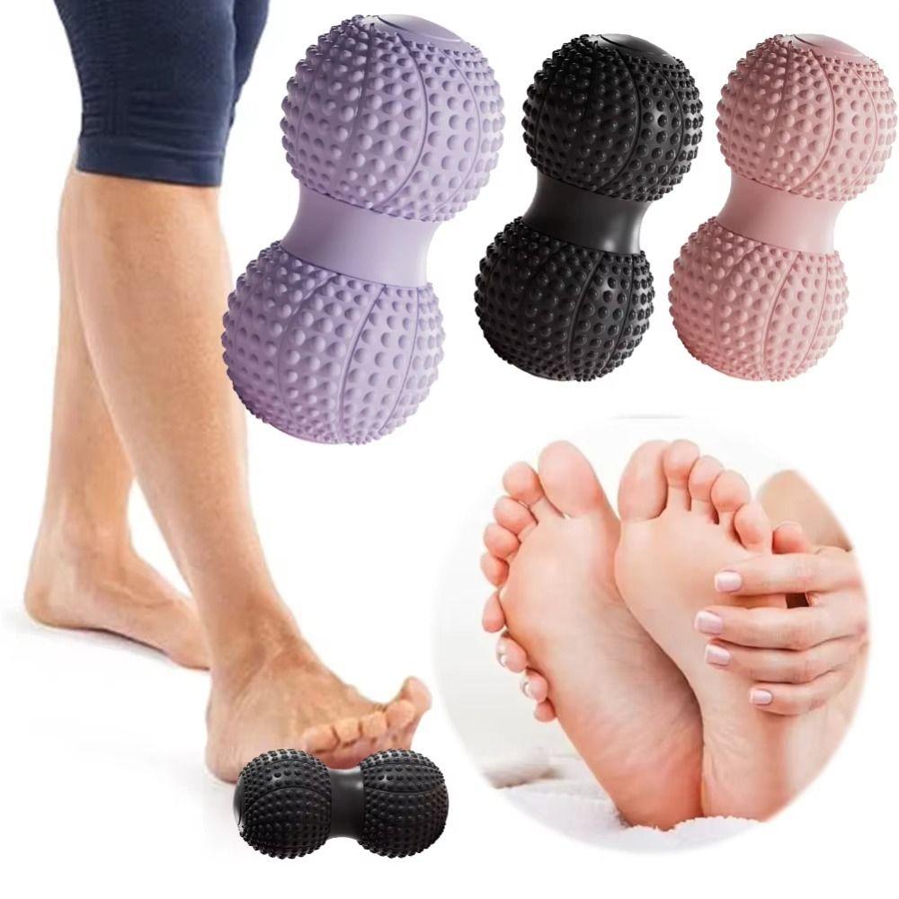 Ergonomic Design Fascia Massage Roller Raised Point Myofascial Release Tool  Back Massage