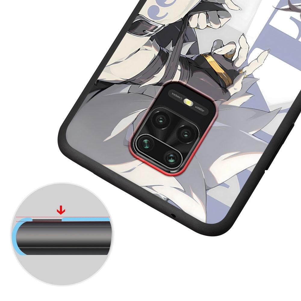 Koleda Belobog Zenless Zone Zero Case for Xiaomi Redmi 10 10C 9C 9A 9i 9 Prime 9T 12 12C 10A K40 Pro Black Soft TPU Phone Cover