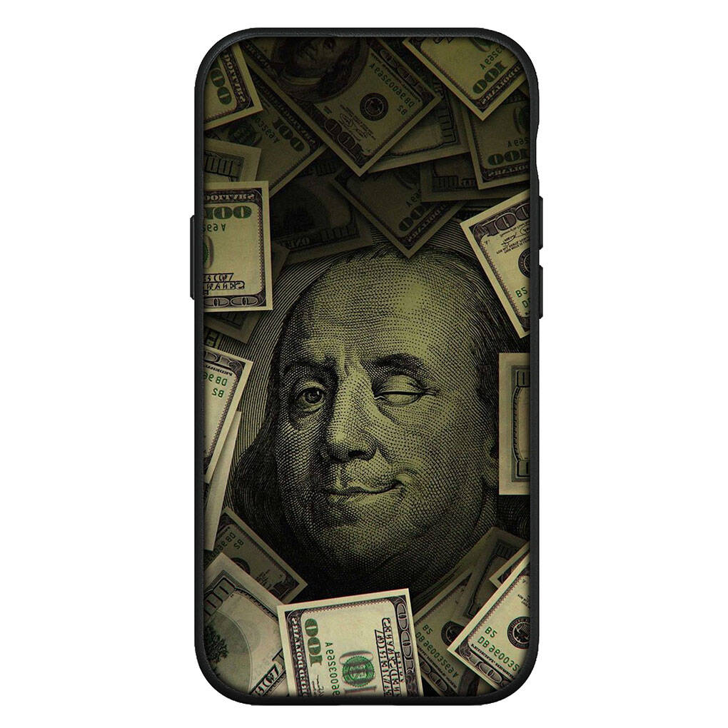 for iPhone 17 16 15 Xiaomi Poco F7 F8 X7 C85 C75 C71 M8 Redmi Note 14 13 12 11 Pro Max 14C 13C 15C A3 A4 Phone Case Money 100 Dollars Wallpaper Cover
