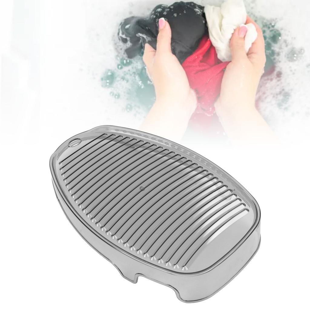 Laundry Washing Board Thick Small Washboard Portable Laundry Scrub Board for Socks Underwear