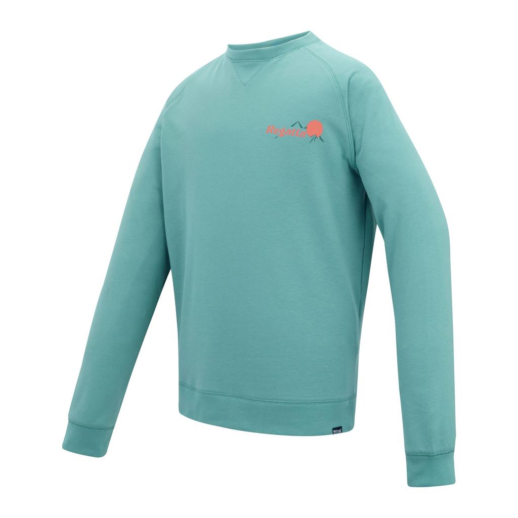 Regatta Mens Nithsdale Back Print Sweatshirt