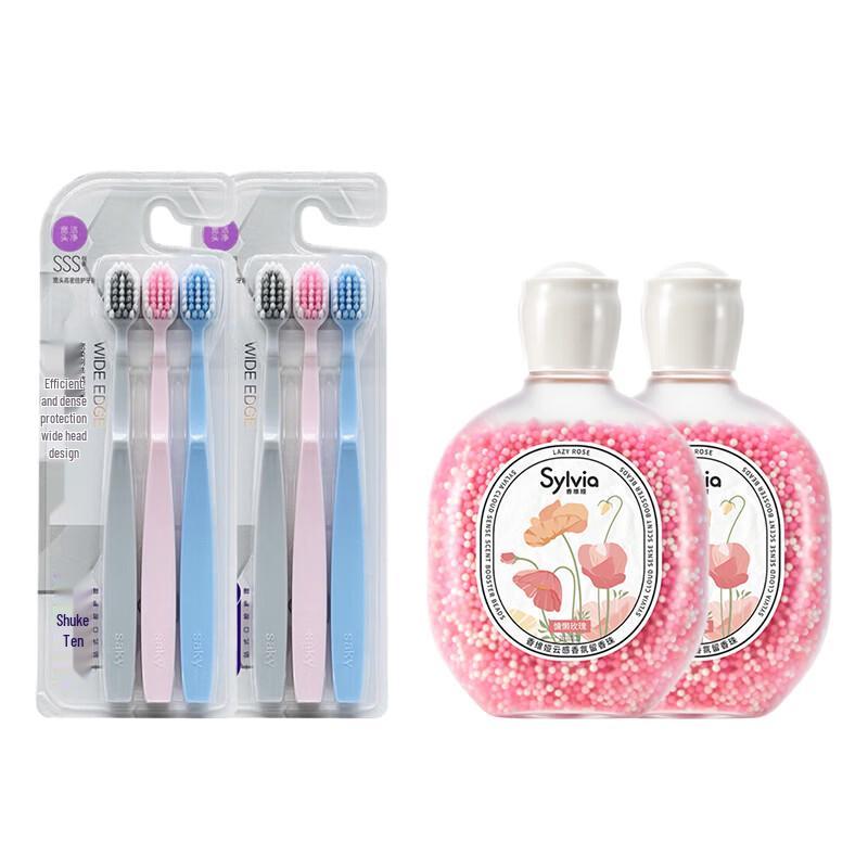 

Saky Wide-Head Toothbrushes & Cloud Scent Booster Bundle