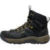 KEEN Men's REVEL IV MID POLAR Winter Trekking Boots Black/Lemon Curry 26.5 cm