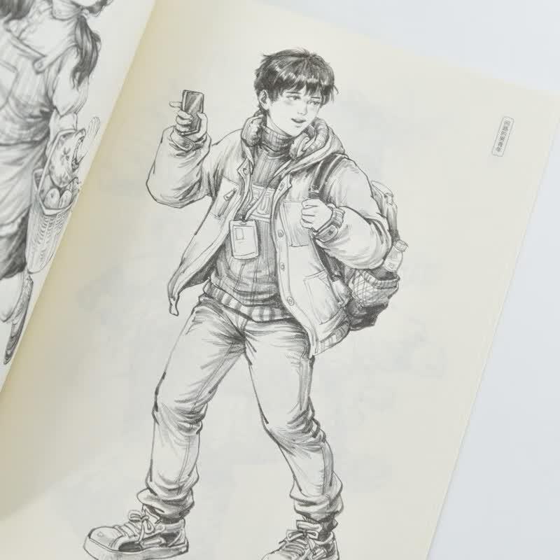 Figure Sketching Practice Manual
