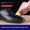 10Pcs Shoe Polish Applicator Brush Ergonomic Handle Shoe Care Sponge Brush For Shining Leather Shoes Footwear Belt Bag