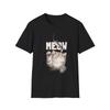 Meow Cat Playing with Fish T-Shirt | Silly Cat Tee, Unisex