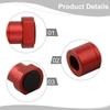 8pcs 19/20MM Woodworking Table Limit Tenon Aluminium Alloy Hooks Dog Clamp Woodworking Table Clamping Workbench Stopper