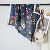 70X70Cm Simulation Square Silk Scarf Women Flower Pattern Printed Scarves Female Soft Satin Shawl Wrap Headband Kerchief Hijab