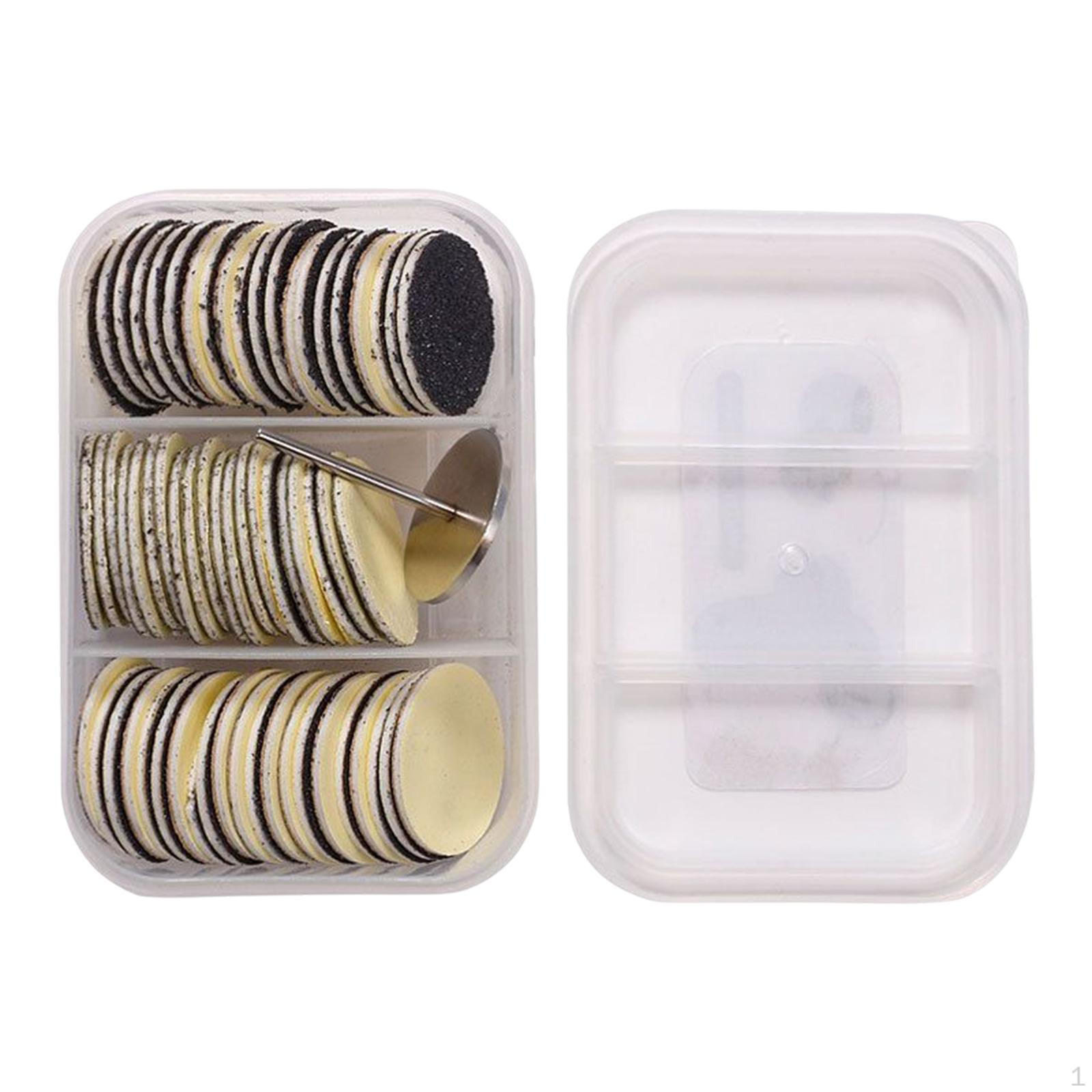 

60 шт. сменная шлифовальная бумага, шлифовальный диск, инструмент для электрических напильников для ног