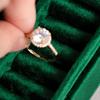 Square Rings Bearer Box Luxury Jewelry Organizer Simple Velvet Rings Holder  Propose