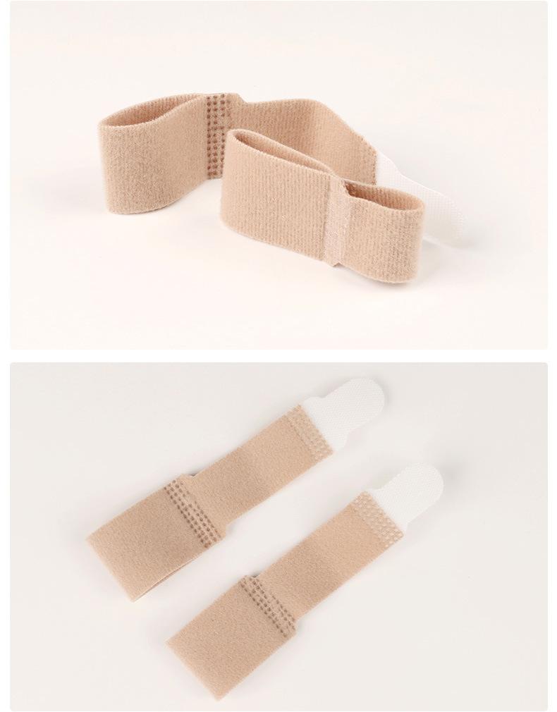 

Выпрямитель для пальцев ног Дышащий недеформируемый корректор бурсита стопы L-1PC бежевый