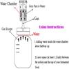 Waterless Fermenting Airlock Lids Covers With One-Way Exhaust Valves For Wide Mouth Mason Jar Sealed Lid Kitchen Supplies