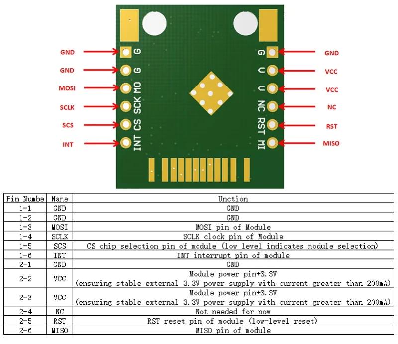 1PC W5500 Module SPI Interface Ethernet Module SUSR-ES1 W5500 Chip New SPI to LAN/ Ethernet Converter TCP/IP Module