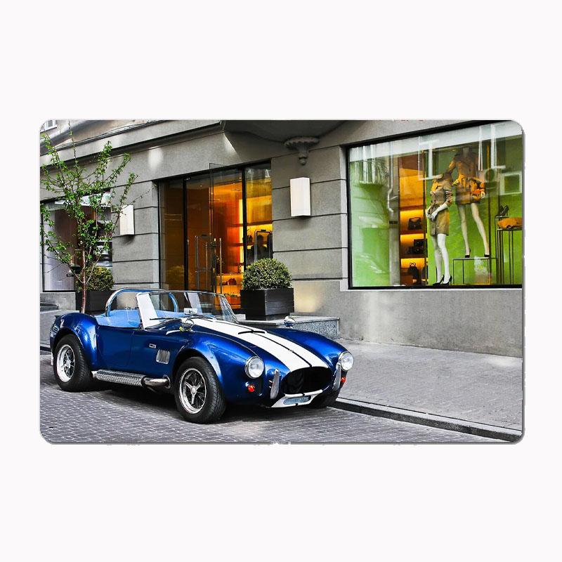 Shelby GT350 Boss Mustang Classic Cobra Racing Car Metal Poster Sign Club Mural Wall Art Plaque Tin Room Decoration Home Decor