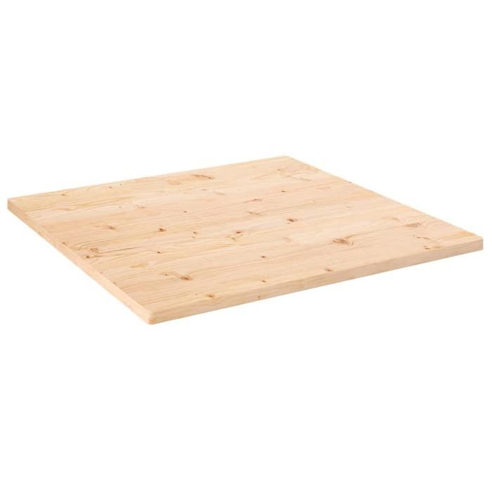 VidaXL Dessus de table 70x70x2,5 cm bois de pin massif 824385