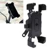 Motorcycle Phone Mount Shock Absorbing 360 Degree Rotatable Motorcycle Handlebar Cell Phone Holder for Electric Bike Cycling