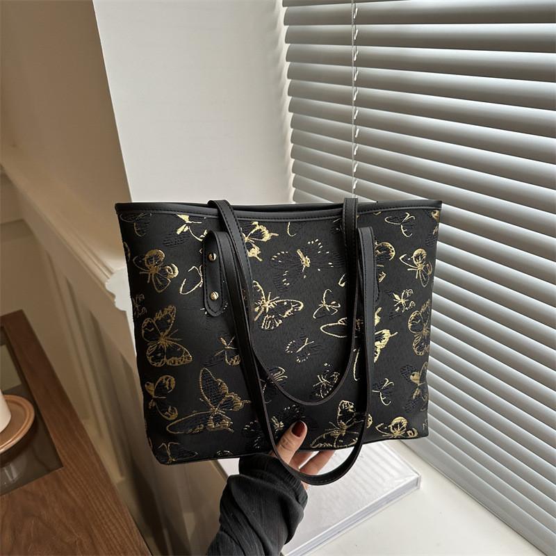 Fashionable Pu Leather Tote Bag For Women Trendy Summer Street Style Shoulder Bag