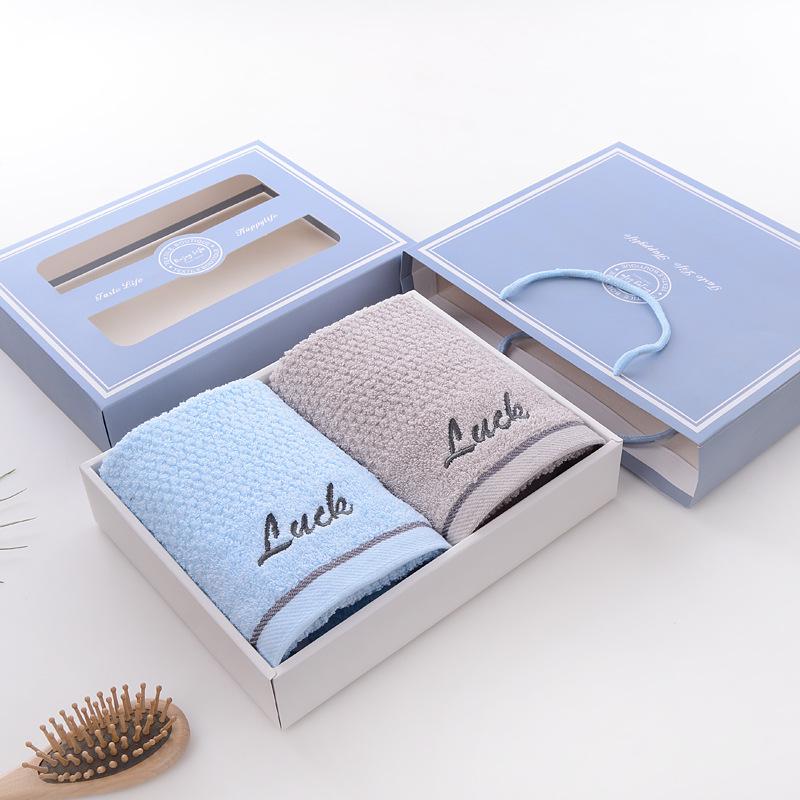 Custom Logo Cotton Towel Souvenir Gift Set