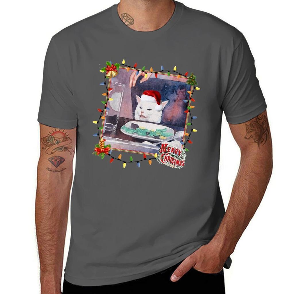 Viral Cat Meme TShirt Basic Comfort Fit TShirt for Unisex