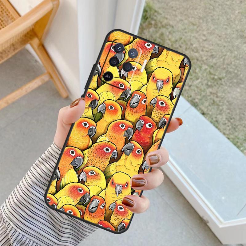 Animal Parrot Bird Case For Oppo A5 Pro A15 A17 A57 A77 A18 A38 A58 A78 A98 A94 A74 A54 A40 A60 A80 A16 A76 A96