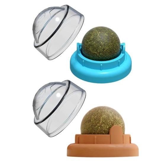 Catnip Ball Cat Toy Care Bite Dental Health Boredom Teeth Resistant Relieve Grinding Catnip Toy Cat Supplies