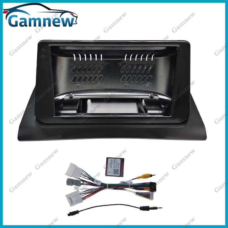 9 Inch 2din Car Fascia For Renault Kangoo 2015- 2018 Stereo Double Din Car Dvd Frame Install Panel Dash Mount Installation