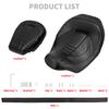 Motorcycle Two-Up Seat Leather Front Driver Rear Passenger For Harley Touring CVO Street Glide Road King Special Classic 09-23