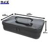 Takamiya Small Parts Sorting Bag M Clear Lid EVA Mesh Side Tackle Storage Case for Jigs Plugs Lures Fishing Gear Organizer Japan