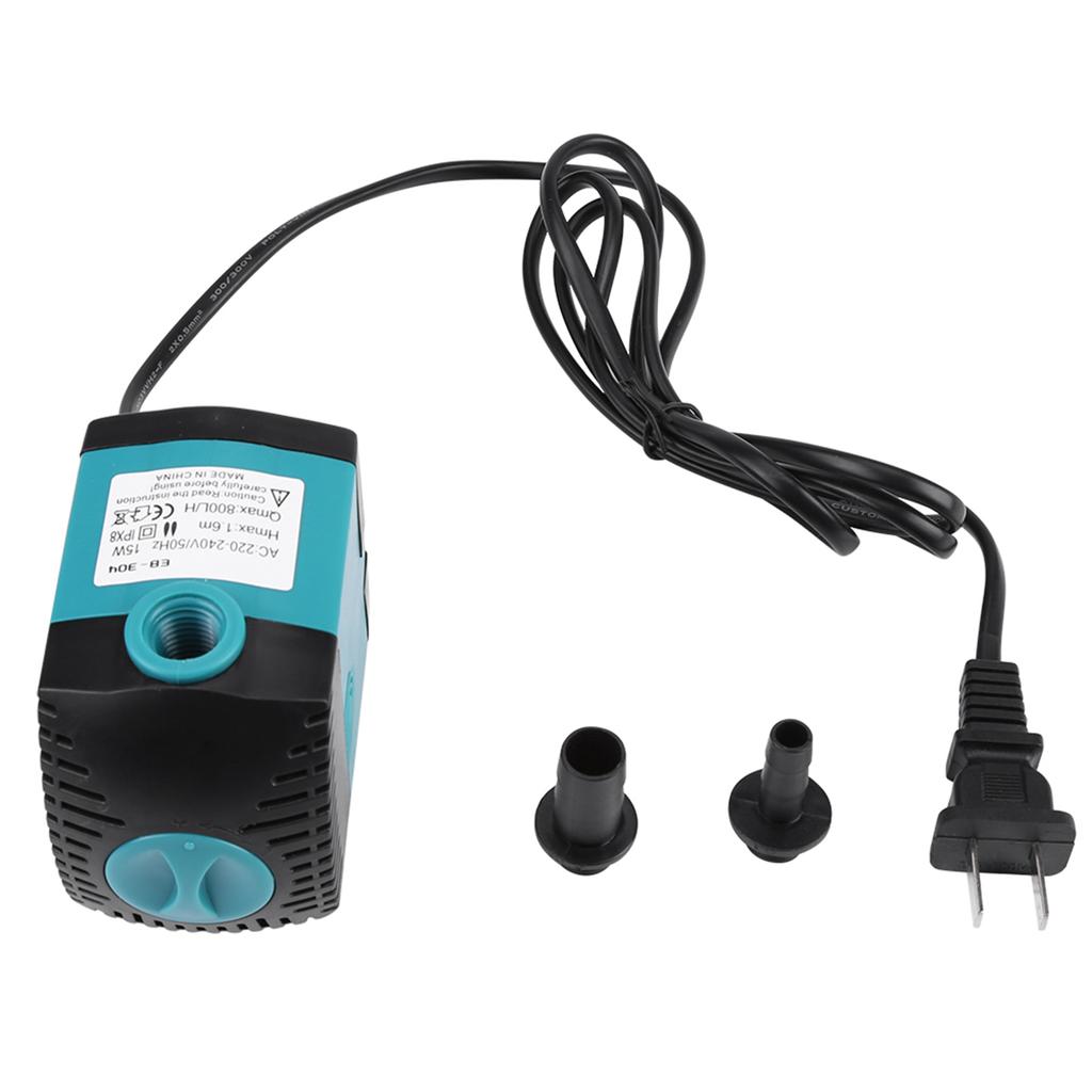 Ultra Quiet Submersible Water Pump Fish Pond Aquarium Tank Fountain 10w