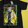 Tričko Cyberpunk Edgerunners, Anime Neon Grafické Tričko, Futuristické Streetwear Tričko, Otaku Dárek, Sci-Fi Anime Oblečení