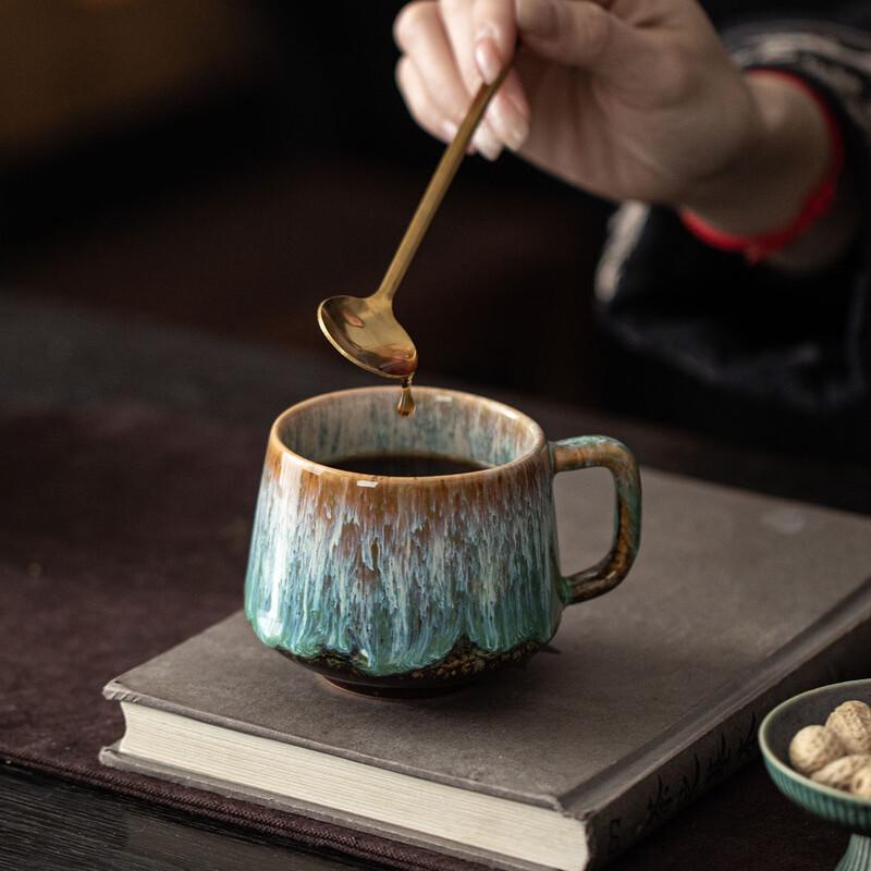 OLOEY Kiln Glazed Ceramic Coffee Cup
