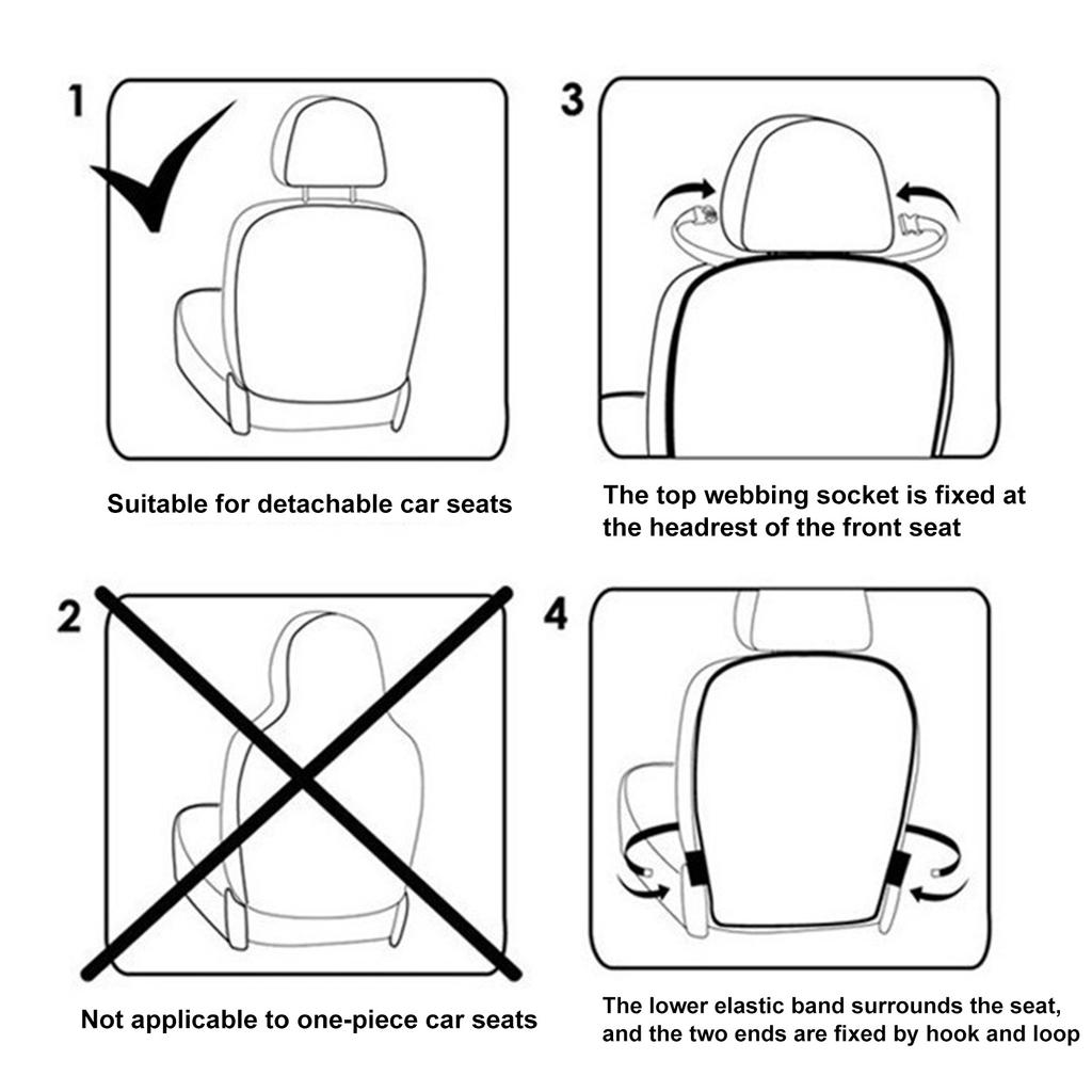 Transparent Anti-kick Cover Best Waterproof Protection For Upholstery From Dirt Mud Scratches Transparent Waterproof Protector