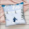 1Pc Ski Resort Prop Pattern Pillow Case Square Bedroom Sofa Leisure Comfort Cushion Car Living Room Home Decoration