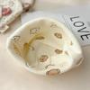 Soft Cotton Newborn Hat Cute Bear Bow Baby Fetal Cap Spring Autumn Infant Girl Boy Beanie 0-3 Months