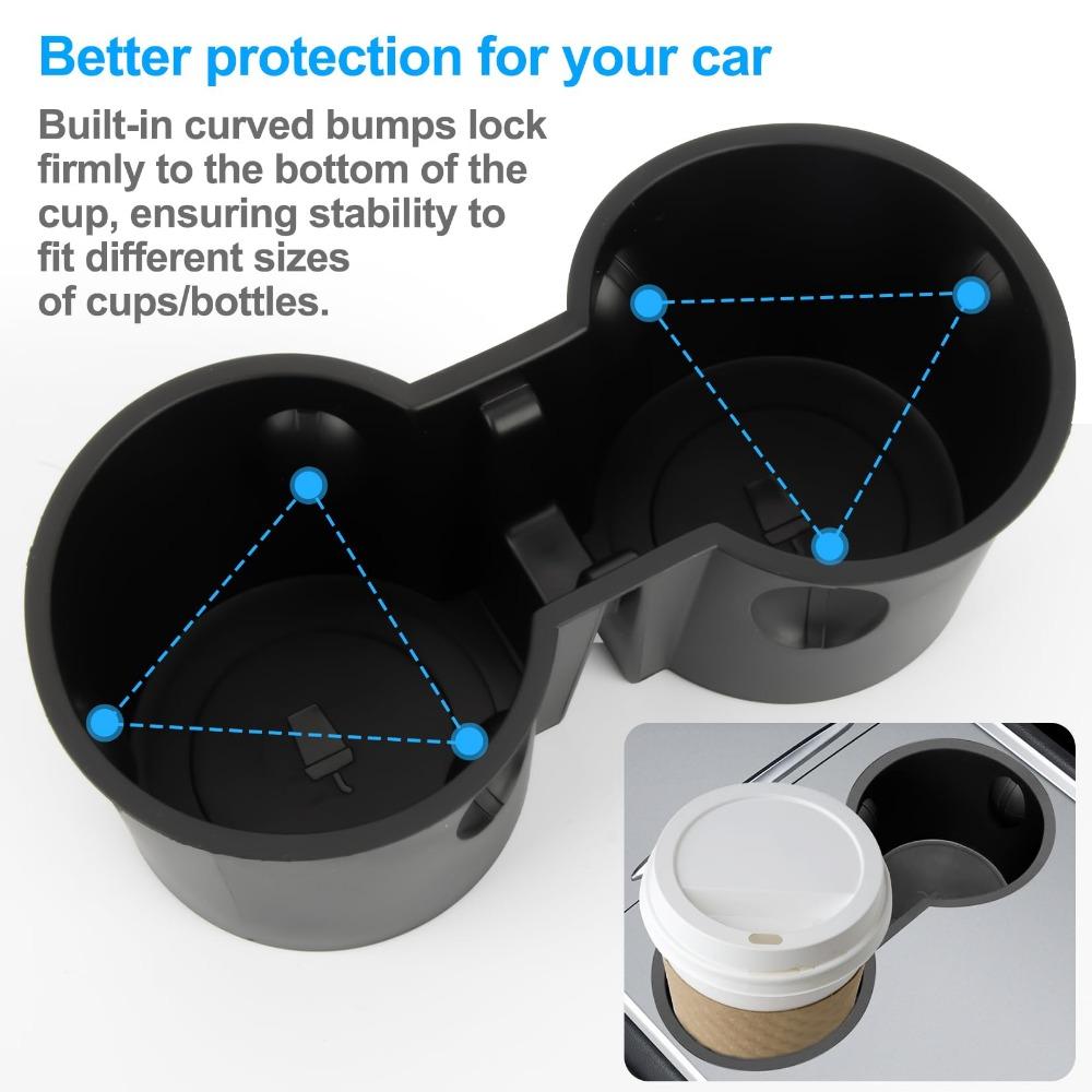 For Tesla Model 3/Y/3 Highland 2024/Y Juniper 2025 Central Control Water Cup Limiter Fixed Drink Holder Car Interior Accessory