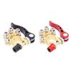 2 ks Konektory bateriových svorek Auto Odpojení 4cestné Pozitivní Negativní pro SAEJIS Typ A Kolík