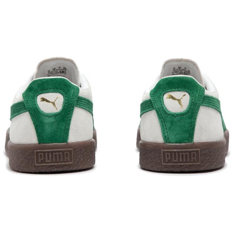 Puma Suede Vtg Vintage Leather Retro Low-Top Lifestyle Sneakers Unisex Sneakers Gray Green 374921-25