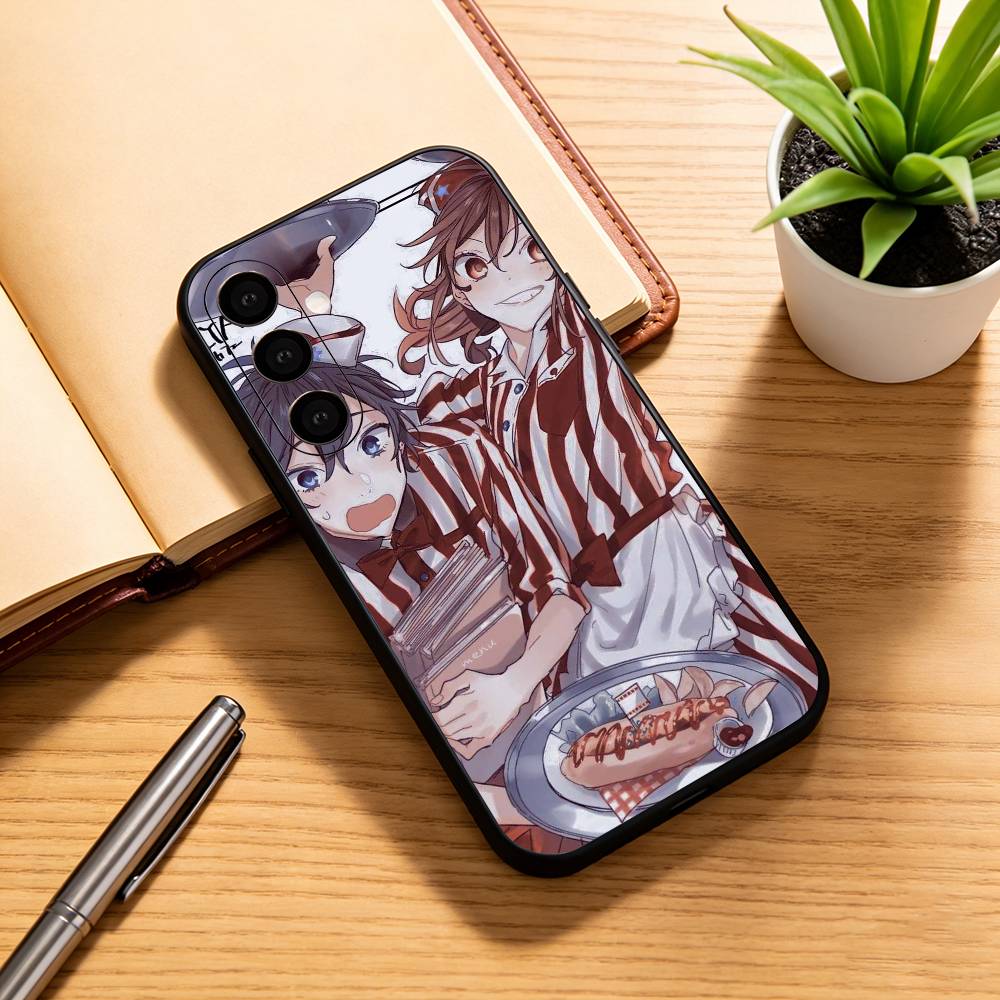 Horimiya Kyouko Hori Izumi Miyamura Phone Case Black Silicone Soft For Samsung Galaxy A73,A72,A71,A70,A53,A52,A51