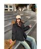 Large Fur Hooded Cotton-padded Coat Loose Winter Jacket