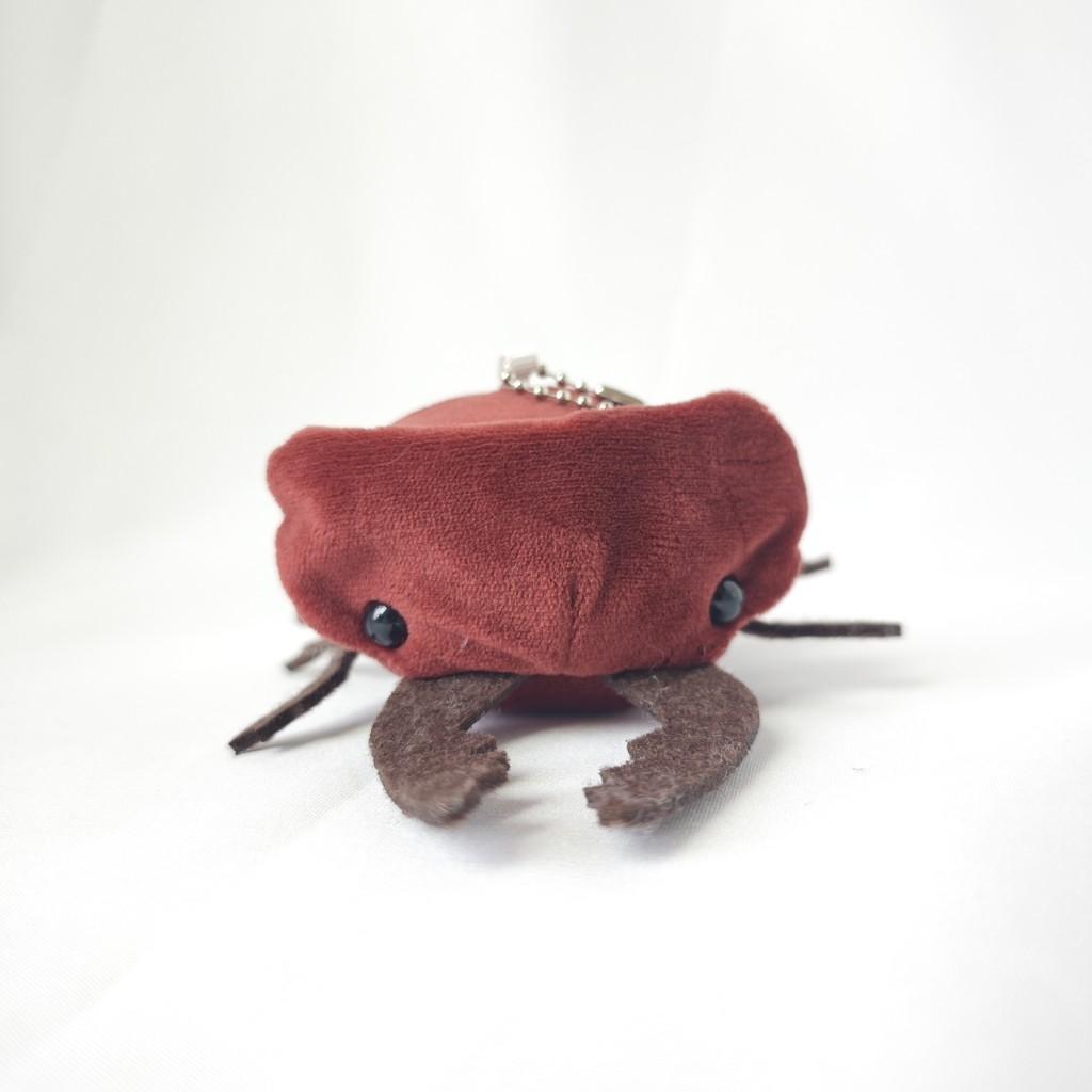 Beetle Doll Small Plush Doll Insect Toy Rhinoceros Beetle Pendant Doll Small Gift